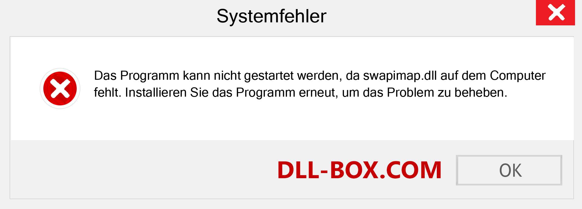 swapimap.dll-Datei fehlt?. Download für Windows 7, 8, 10 - Fix swapimap dll Missing Error unter Windows, Fotos, Bildern